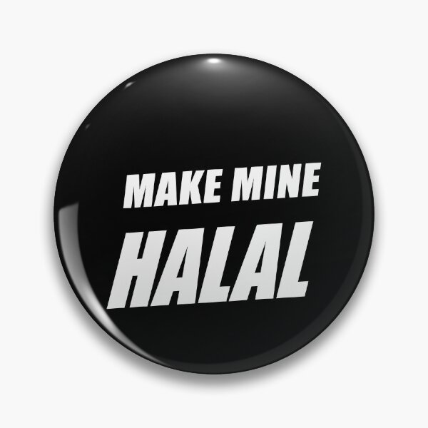 Item preview, Make Mine Halal designed and sold by SubtleSplit.