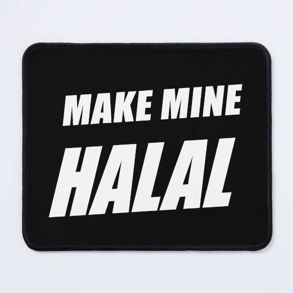 Item preview, Make Mine Halal designed and sold by SubtleSplit.