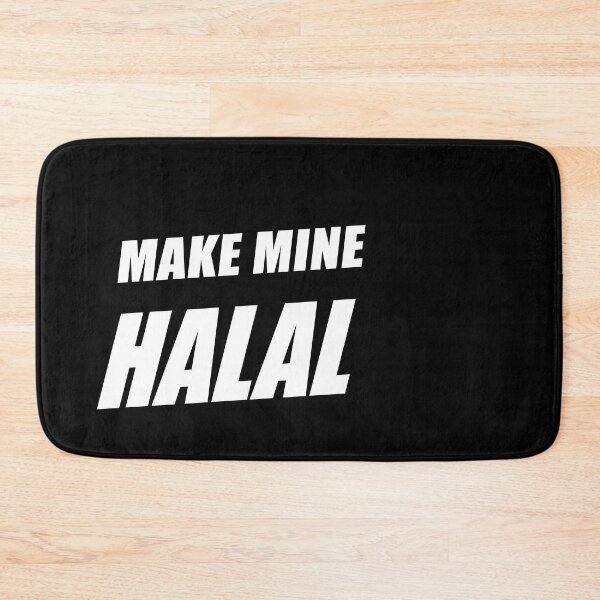 Item preview, Make Mine Halal designed and sold by SubtleSplit.