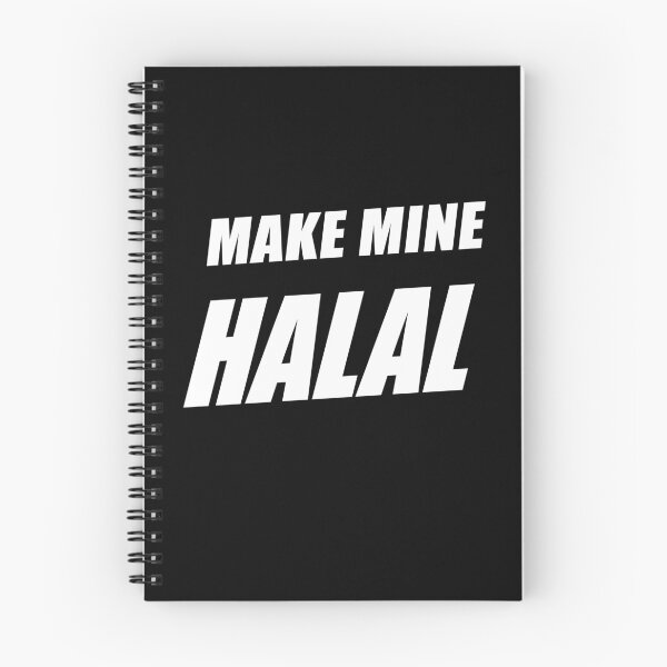 Item preview, Make Mine Halal designed and sold by SubtleSplit.