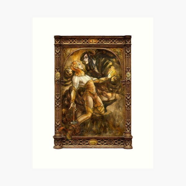 Seduction of Sauron Art Print
