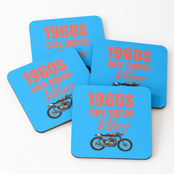 Item preview, 1960s cafe riders designed and sold by MOTOSHIFT.