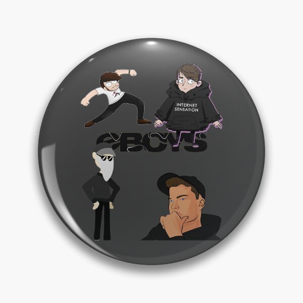 Item preview, The Eboys Cartoon Art (Willne, Imallexx, Memeulous, James Marriott) Classic T-Shirt designed and sold by MarceloAnderson.