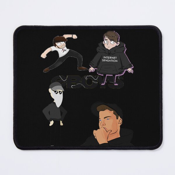 Item preview, The Eboys Cartoon Art (Willne, Imallexx, Memeulous, James Marriott) Classic T-Shirt designed and sold by MarceloAnderson.