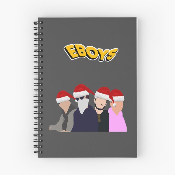 Item preview, The Eboys Christmas Youtube Minimalist Fan Art Christmas Santa Hat Edit Classic T-Shirt designed and sold by MarceloAnderson.