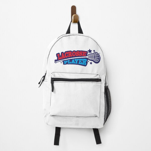 Item preview, Red white and blue lacrosse player designed and sold by Runiproject.