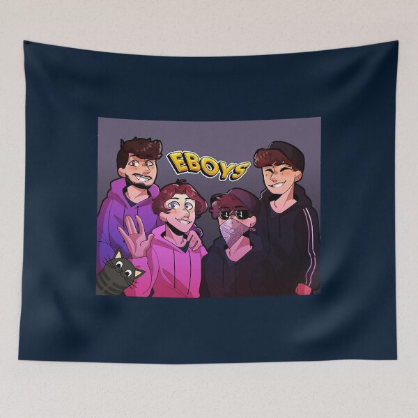 Item preview, The Eboys Youtubers as Actual Eboys Cartoon  Classic T-Shirt designed and sold by MarceloAnderson.