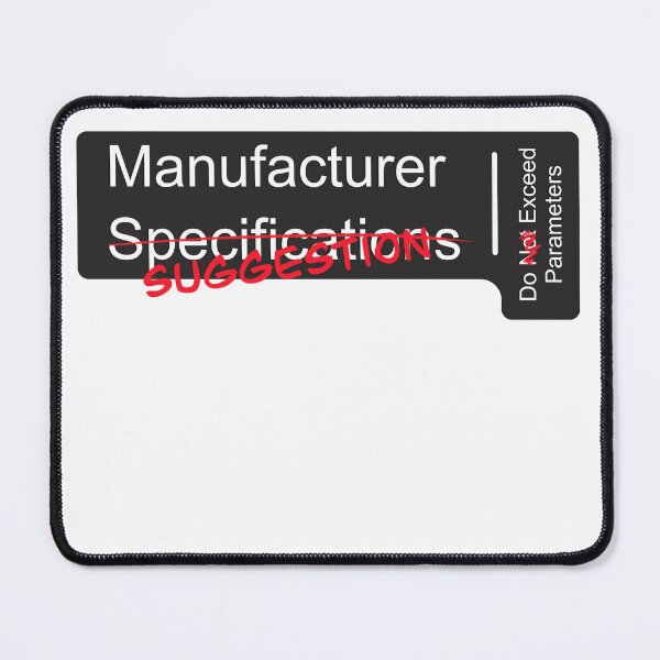 Item preview, Manufacturer Suggestions designed and sold by BoostandEthanol.