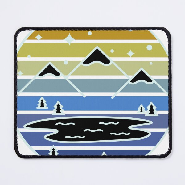 Item preview, Lake Retro Sunset 2112 designed and sold by GroupmallArts.