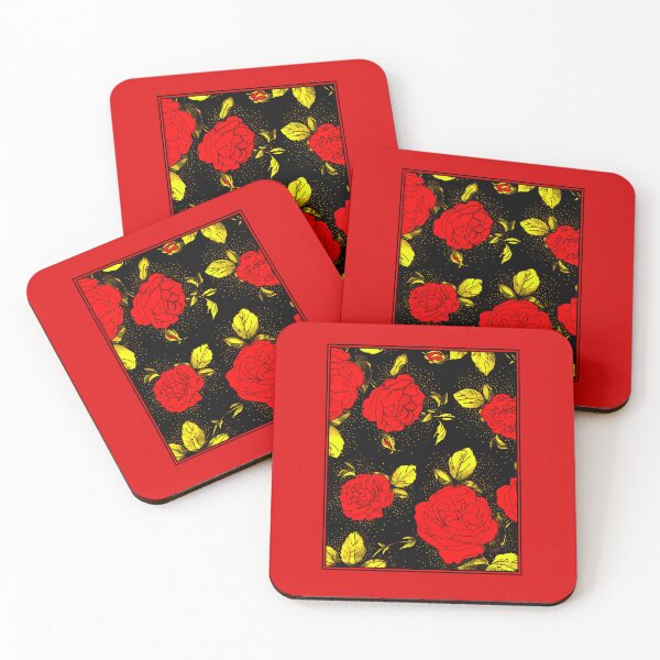 Item preview, "ROSES, ROSES" Art Deco Fine Print designed and sold by posterbobs.