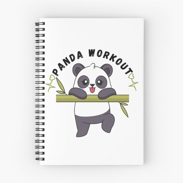 Item preview, cute panda workout gear designed and sold by HaaniDesigns77.