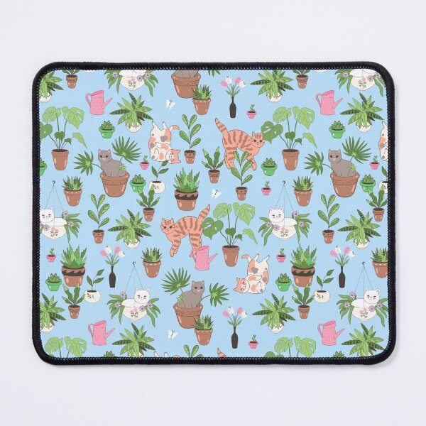 Item preview, cute cats and houseplants designed and sold by burbura.