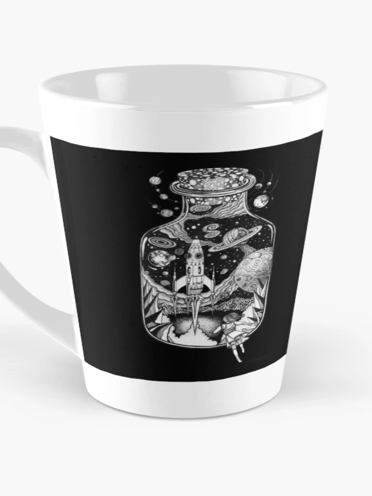 Thumbnail 3 of 4, Coffee Mug, Run for Space designed and sold by Ruta.