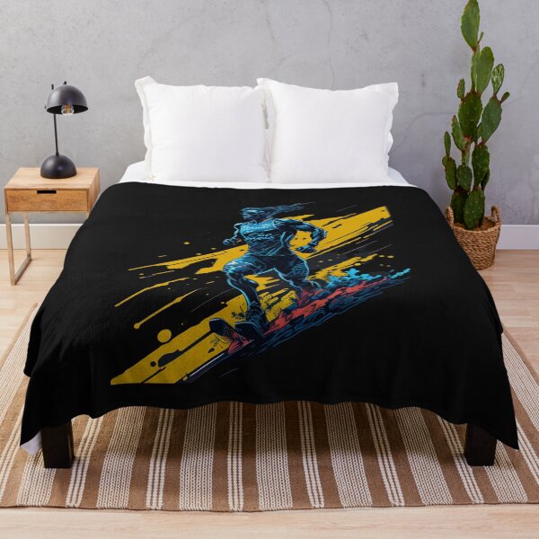 Artikelvorschau, Find Your Running Inspiration with with Our Vibrant Male Runner Art and Clothing entworfen und verkauft von Chromatic-Art.