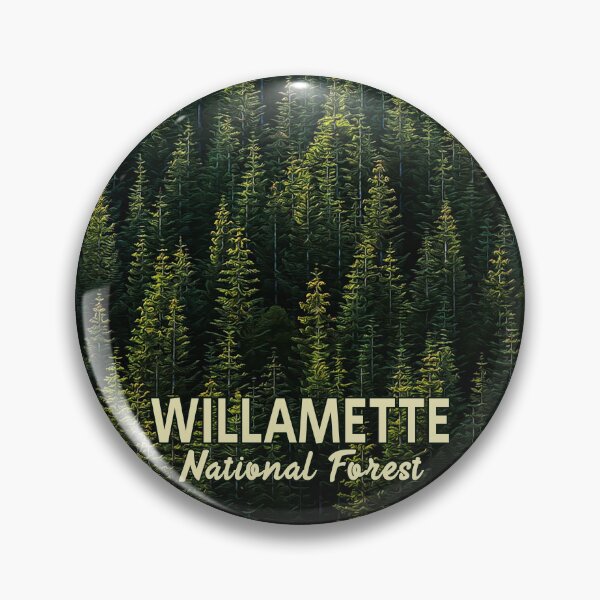 Artikelvorschau, Willamette Nationalforst-Souvenir entworfen und verkauft von Wild-Outside.