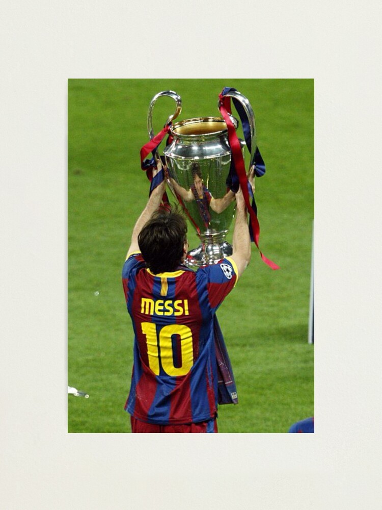 : Signed Lionel Messi Barcelona Photo Photograph Picture