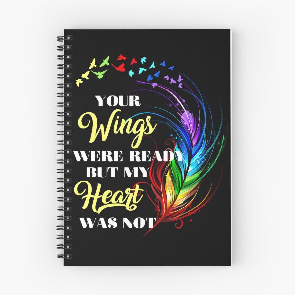 Item preview, Your Wings Were Ready But My Heart Was Not designed and sold by RockBeeDesigns.