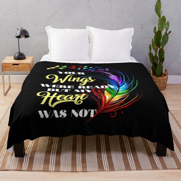 Item preview, Your Wings Were Ready But My Heart Was Not designed and sold by RockBeeDesigns.