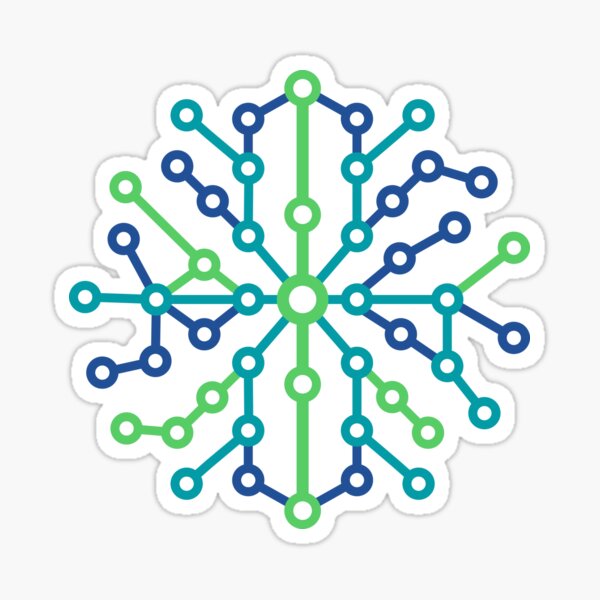 Git Mandala Sticker