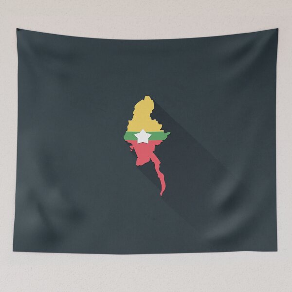 Item preview, Myanmar designed and sold by FlatFlags.