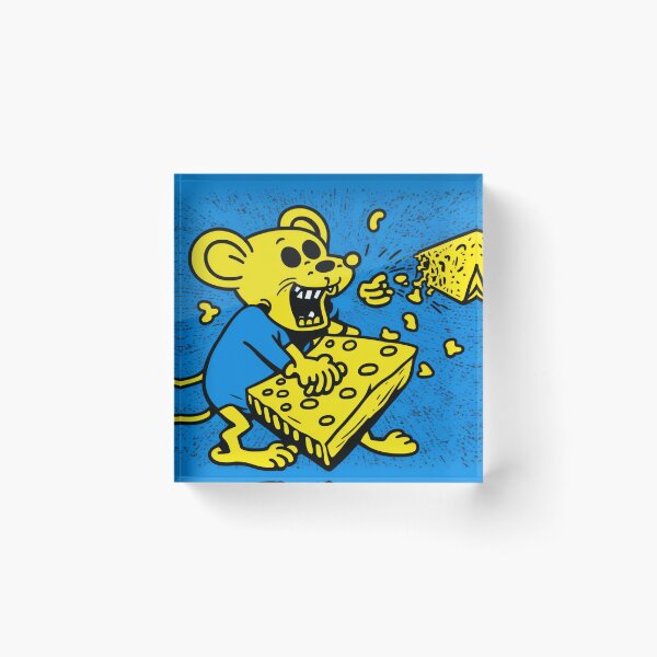 Item preview, Mouse eating cheese designed and sold by NxtGenArt.