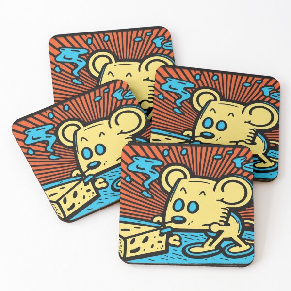 Item preview, Mouse staring at cheese designed and sold by NxtGenArt.