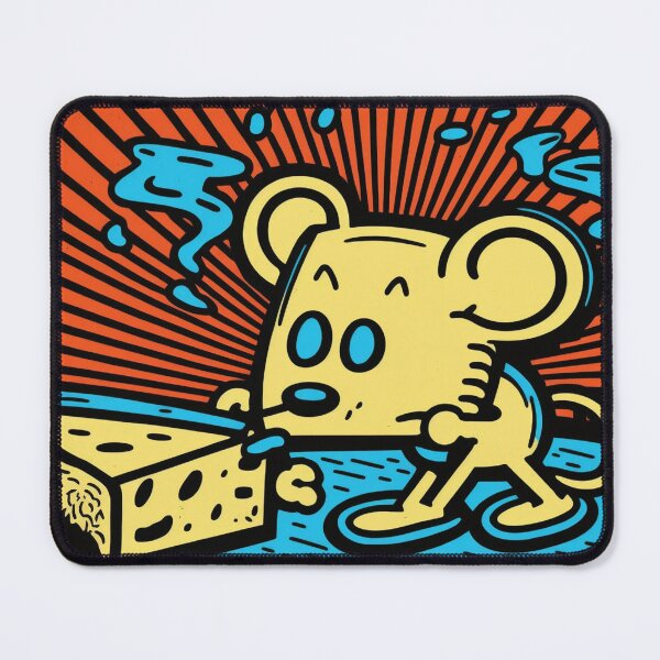 Item preview, Mouse staring at cheese designed and sold by NxtGenArt.