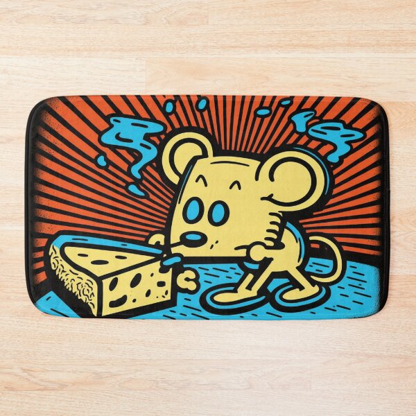 Item preview, Mouse staring at cheese designed and sold by NxtGenArt.