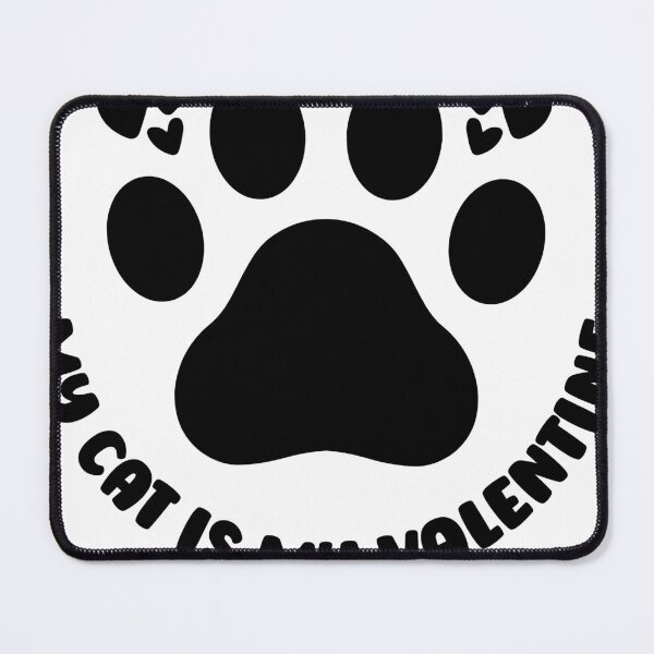 Item preview, MY CAT VALENTINE BLACK designed and sold by wieheamslerj.