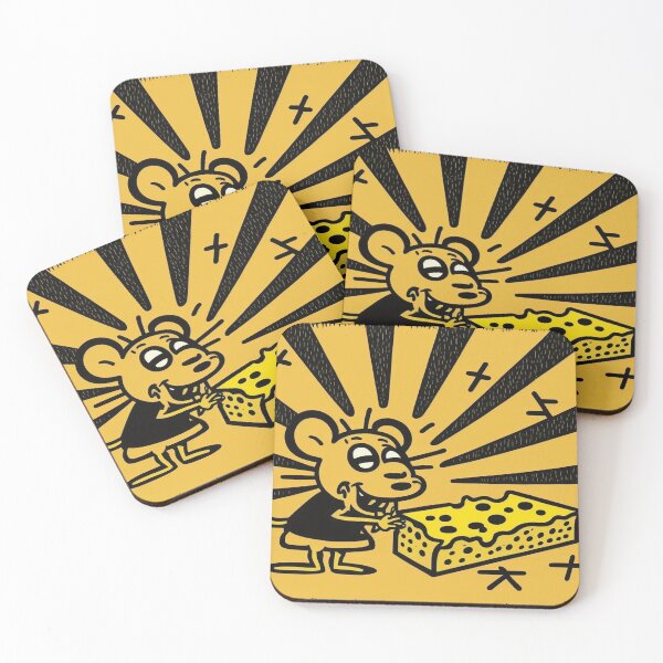 Item preview, Chompy cheese, mouse eating designed and sold by NxtGenArt.