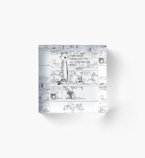 All the Nothing Acrylic Block