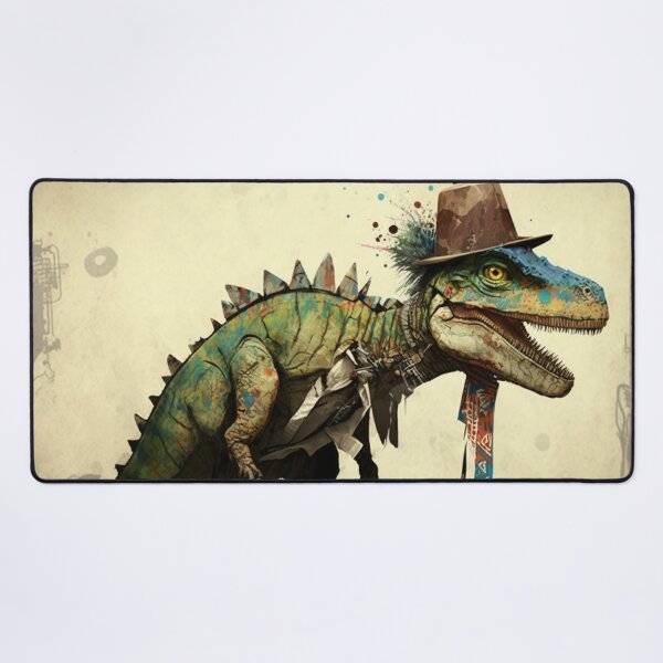 Item preview, Trex dinosaur wearing hat designed and sold by NxtGenArt.