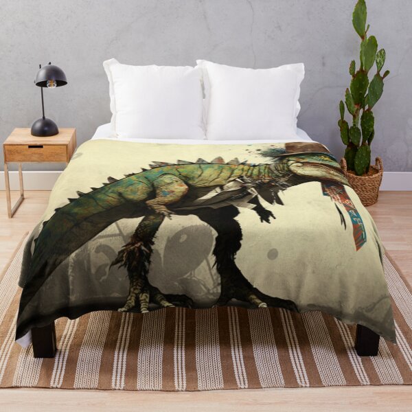 Item preview, Trex dinosaur wearing hat designed and sold by NxtGenArt.