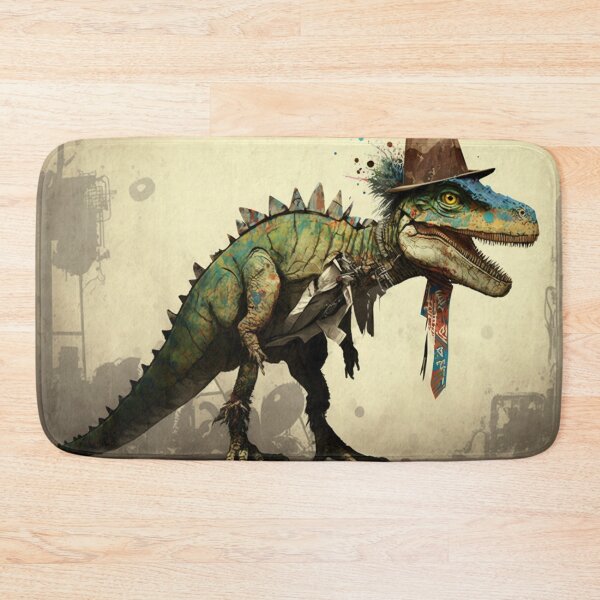 Item preview, Trex dinosaur wearing hat designed and sold by NxtGenArt.
