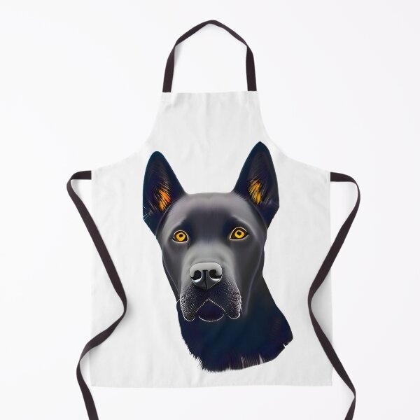 Item preview, He is alert! This handsome Black Labrador is stout and ready to take action. designed and sold by TeamKC.