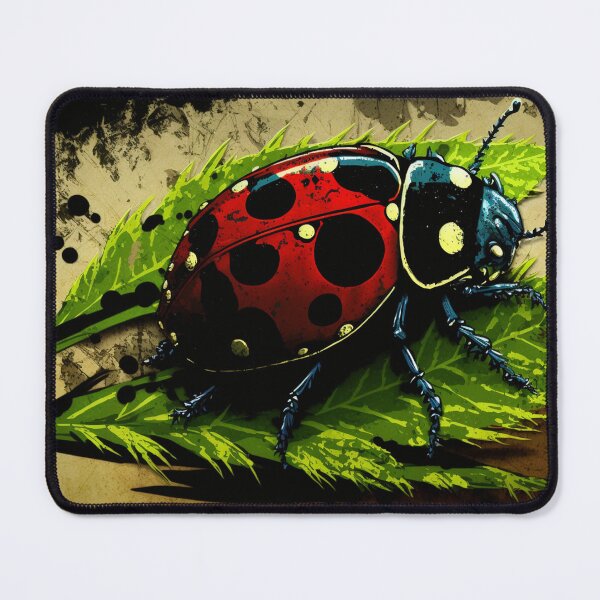 Item preview, Cute ladybug on leaf designed and sold by NxtGenArt.
