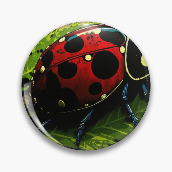 Item preview, Cute ladybug on leaf designed and sold by NxtGenArt.