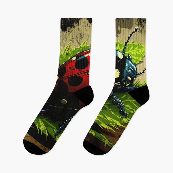 Item preview, Cute ladybug on leaf designed and sold by NxtGenArt.