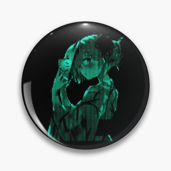 Item preview, Pixelate anime girls with fox mask designed and sold by RecoveryTees.