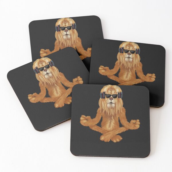 Item preview, Lion Meditating, Rasta Lion, Zen Meditation designed and sold by Logiamerch.