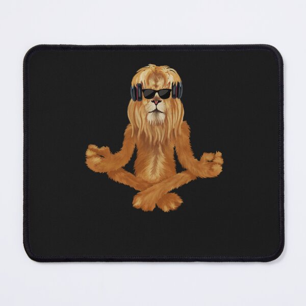 Item preview, Lion Meditating, Rasta Lion, Zen Meditation designed and sold by Logiamerch.