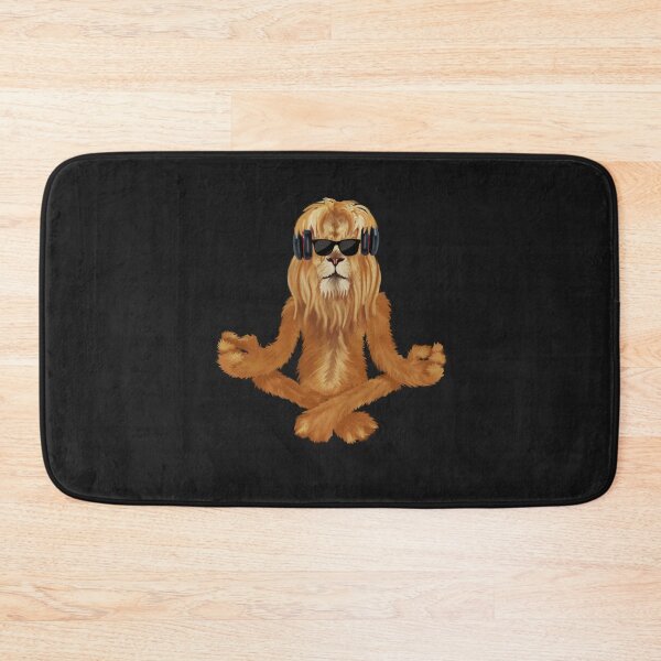 Item preview, Lion Meditating, Rasta Lion, Zen Meditation designed and sold by Logiamerch.