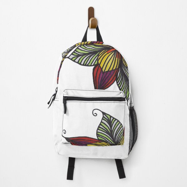 Item preview, Colorful Flower and Leaves - Hand Designed Floral Print designed and sold by ckylin.