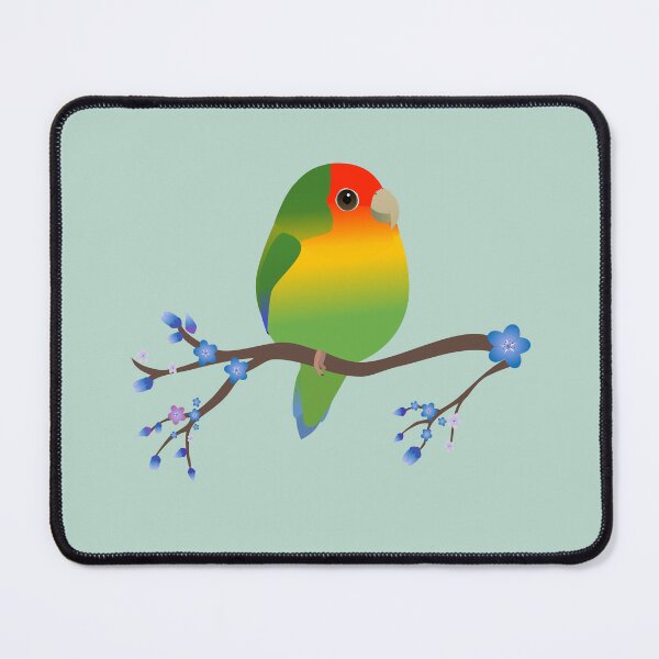 Item preview, Cute egg shaped peach faced lovebird designed and sold by Bwiselizzy.