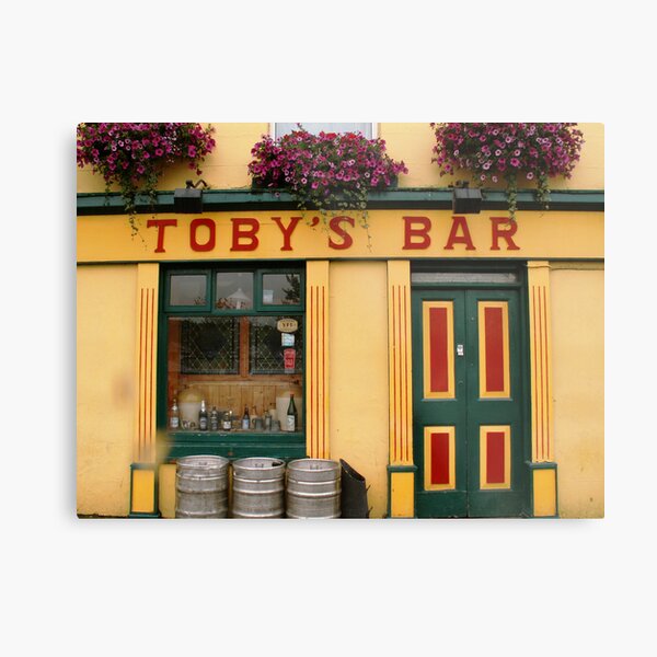 Toby's Bar, Westport, Mayo Ireland Metal Print