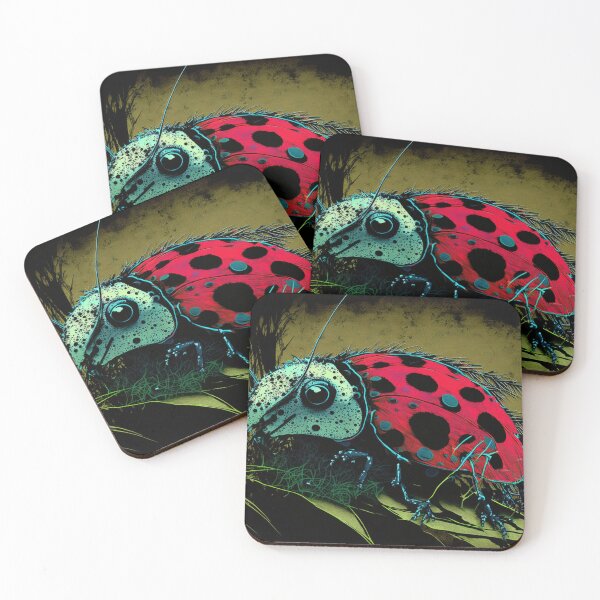 Item preview, Ladybug on leaf designed and sold by NxtGenArt.