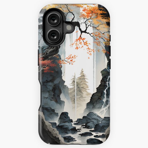Item preview, Landscape in Japanese style designed and sold by GGZebra.