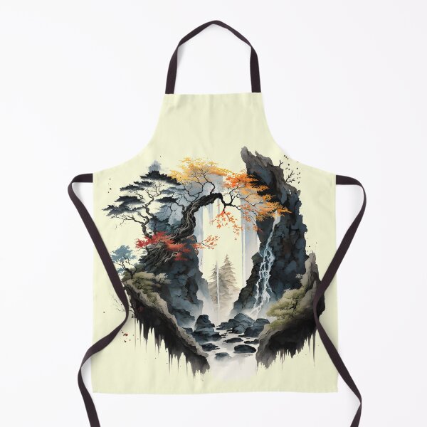 Item preview, Landscape in Japanese style designed and sold by GGZebra.