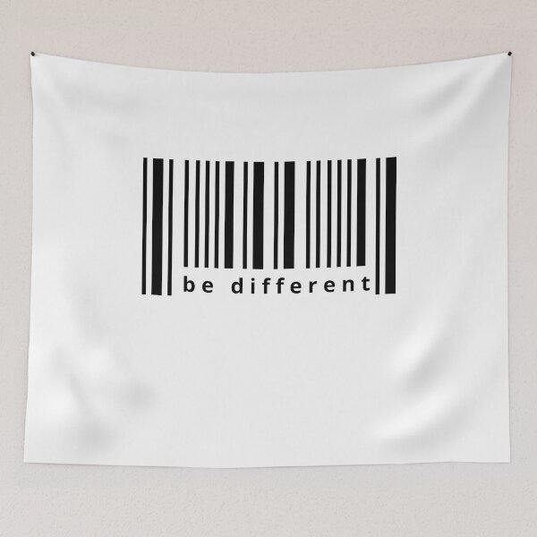 Item preview, Be a different barcode designed and sold by Dwarf7.
