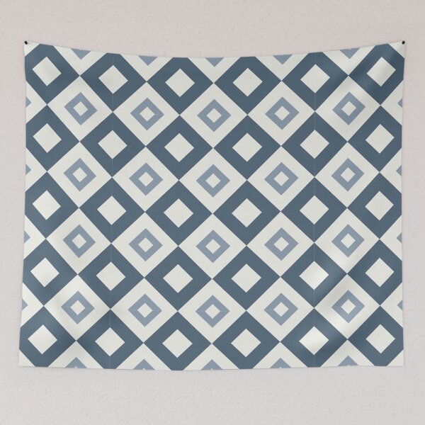 Item preview,   Vintage Pattern - Blue Square designed and sold by GobiRchandran.